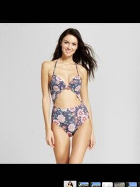 Shade & Shore Women's Light Lift One Piece - Corset Style Sz 34DD